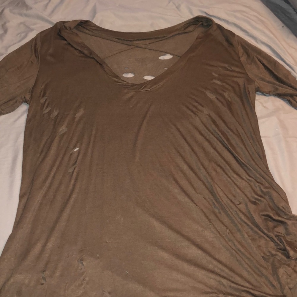 Distressed Tee